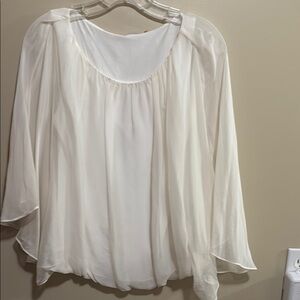 Elegant White Women's Top